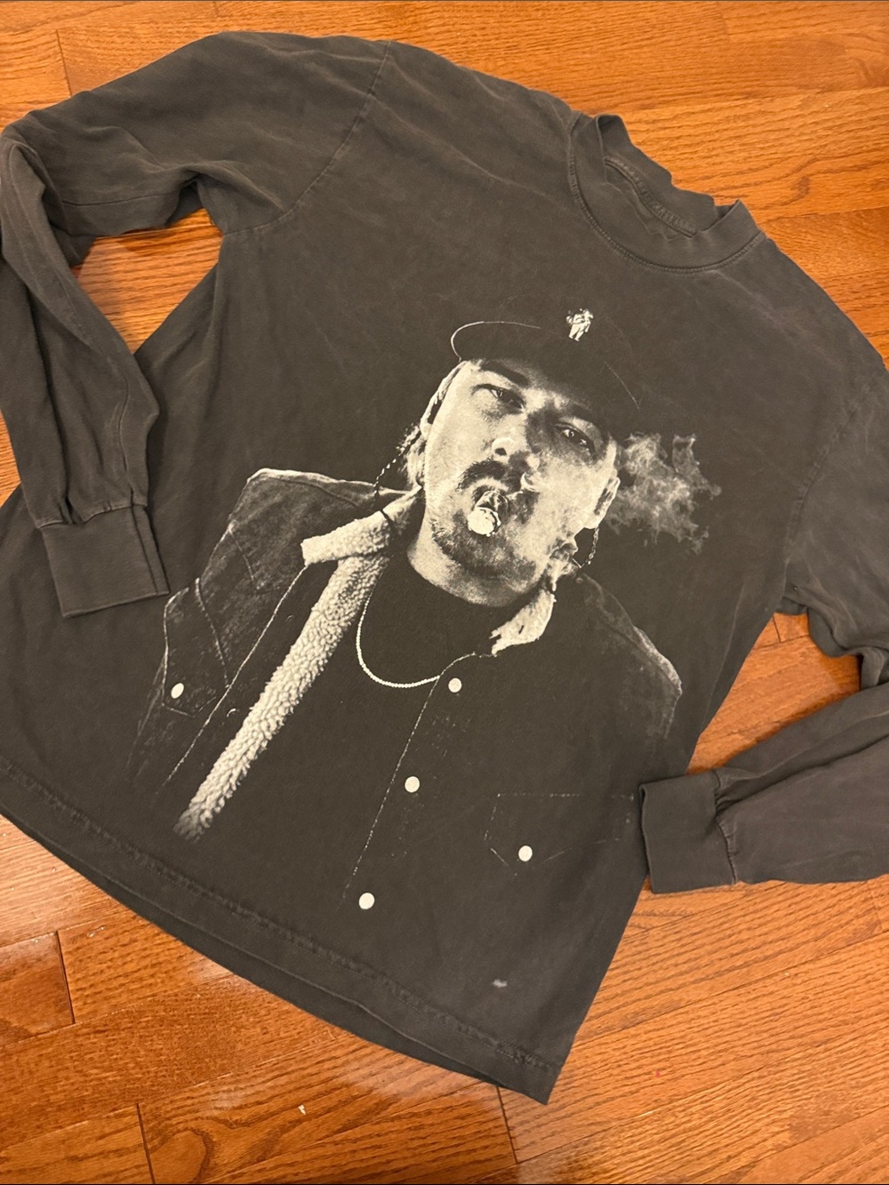 Morgan wallen portrait longsleeve Graphic Long-Sleeve Men's Shirt m